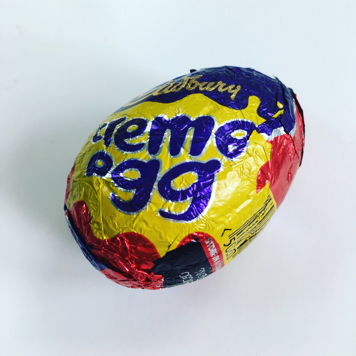 Feeling the love in Hainsworth Mill this morning. A little Easter gift from Christine the Business Manager #Easter #cremeegg #feelingloved