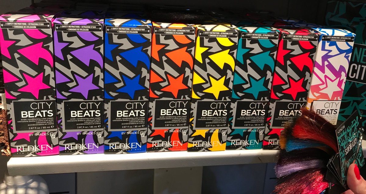 Redken city beats are now here!!! Look at these fab colours waiting for you!