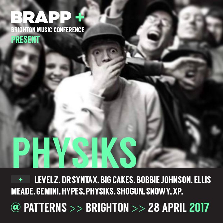 The Glaswegian don <a href="/MrPhysiks/">Physiks</a> will be with us in Brighton on April 28th get your tickets here &gt;&gt; skiddle.com/whats-on/Brigh… <a href="/BrightonMusicCo/">Brighton Music Conference</a>