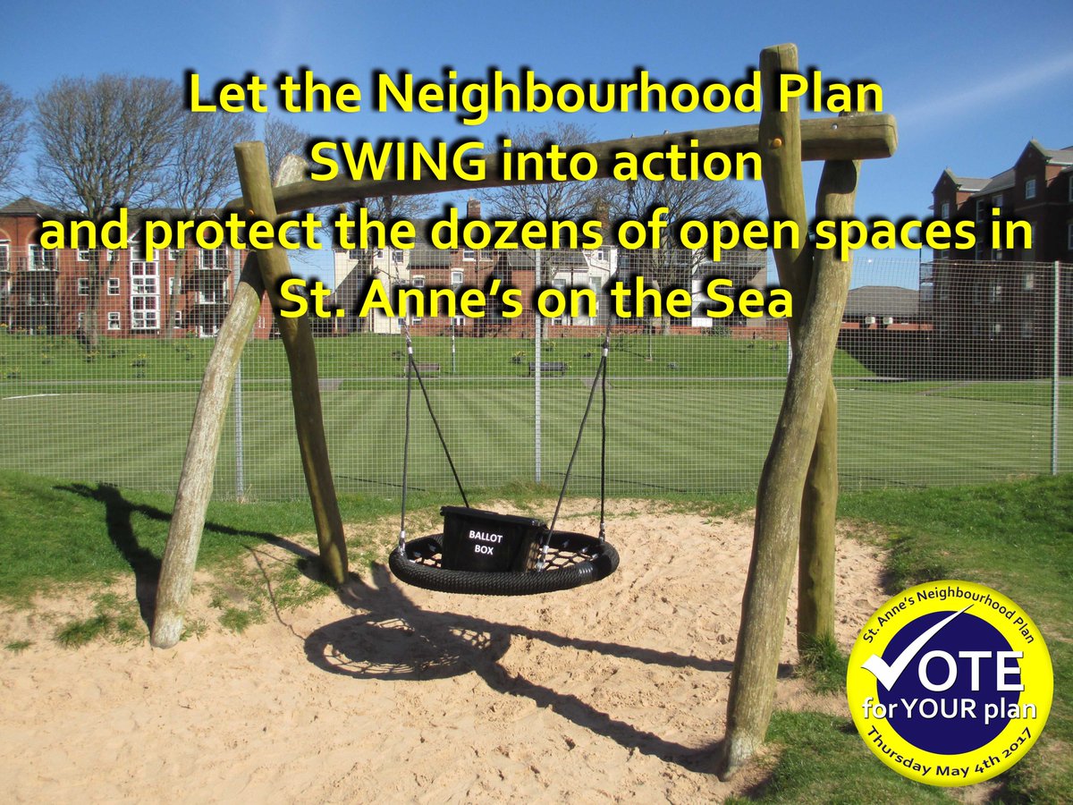St. Anne's Neighbourhood Plan. A plan to save our green spaces and regulate building in the town #stannesnp <a href="/stannesonseaTC/">SATC</a> <a href="/StAnnesTweetUp/">RELAX ST ANNES</a>