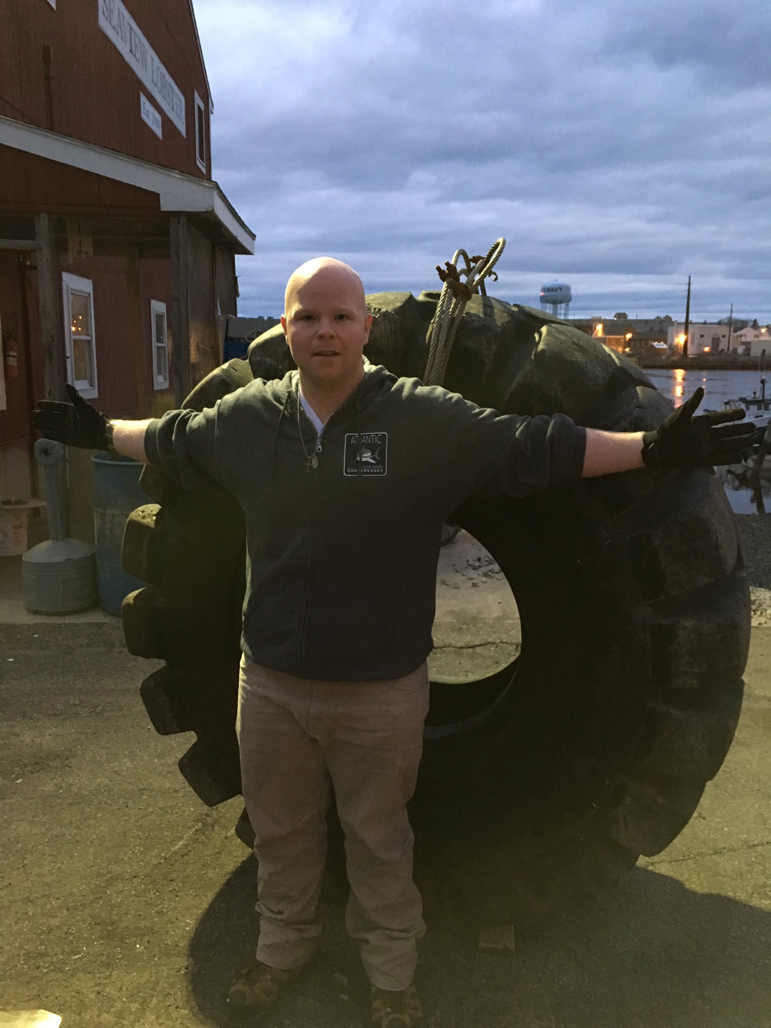 Seaview Lobster on Twitter "DMac, director of seaview giant tire