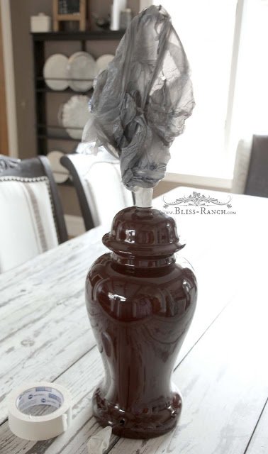 If you like to repurpose you have got to see this lamp makeover! via <a href="/BlissRanch/">Bliss Ranch</a> #ThriftyStyleTeam #homedecor #DIY bliss-ranch.com/2017/04/update…