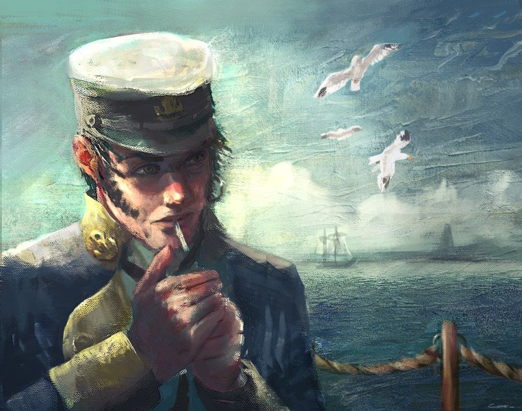 Fan Art of Corto Maltese, Hugo Pratt
#cortomaltese #fanart #hugoPratt