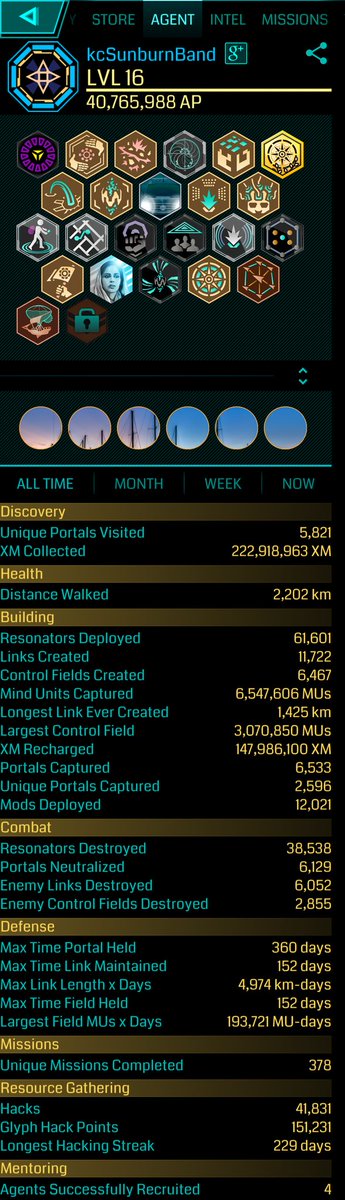 coffeeroaster's tweet photo. My #Ingress agent profile. @ingress https://t.co/CCHRndXJmz