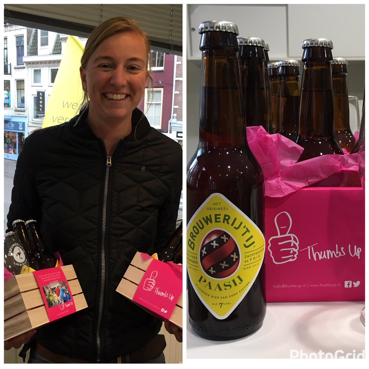 womenatworknl's tweet photo. Aaaaaah daar is ze al! Beetje vroeg voor bier. Maar altijd leuk om ergens naar uit te kijken. #Pasen https://t.co/xJwABhl8F5
