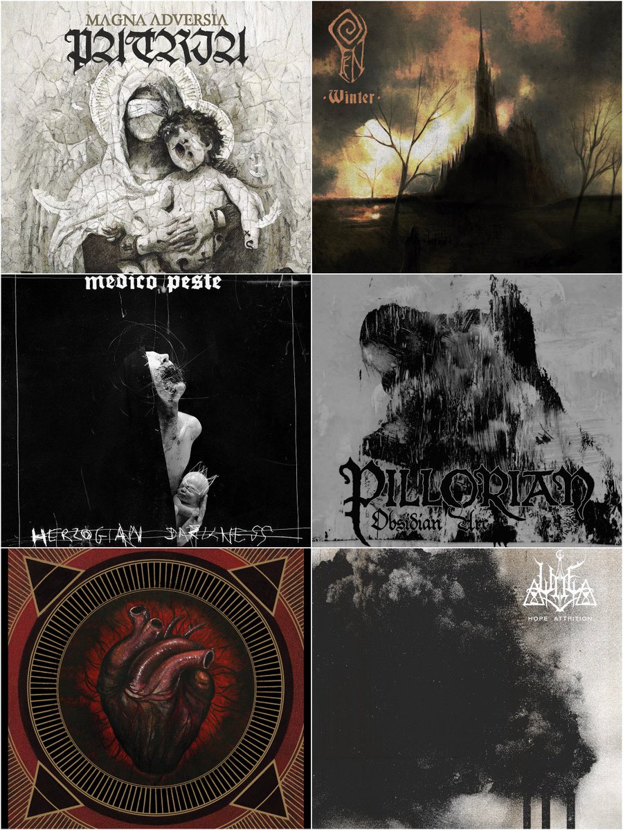 NoizrZine's tweet photo. #CheckEmAll: March’s #blackmetal releases from #Anomalie #Pillorian #Patria #Fen #Woe #Lantern #DevouringStar etc. https://t.co/XOMd3UKnW4 https://t.co/G6mVYD7Rrz