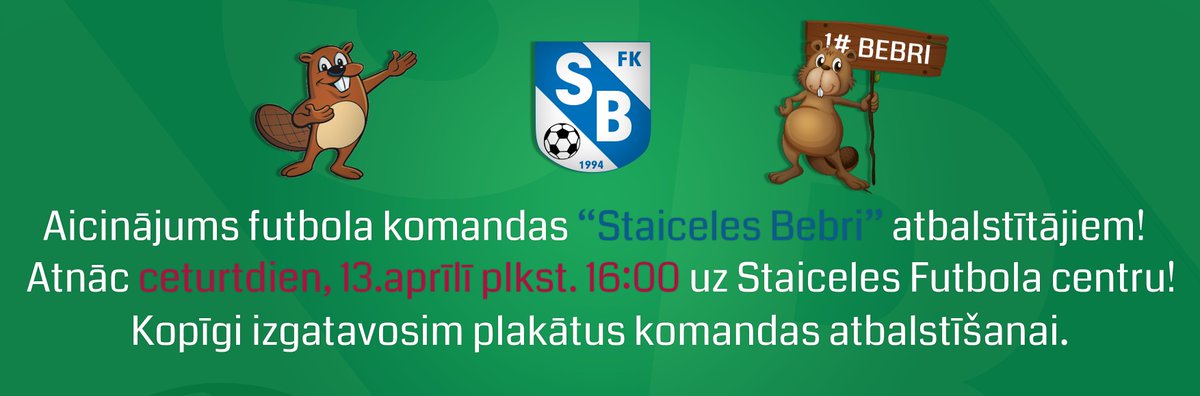 FK STAICELES BEBRI (@sbebri) on Twitter photo 