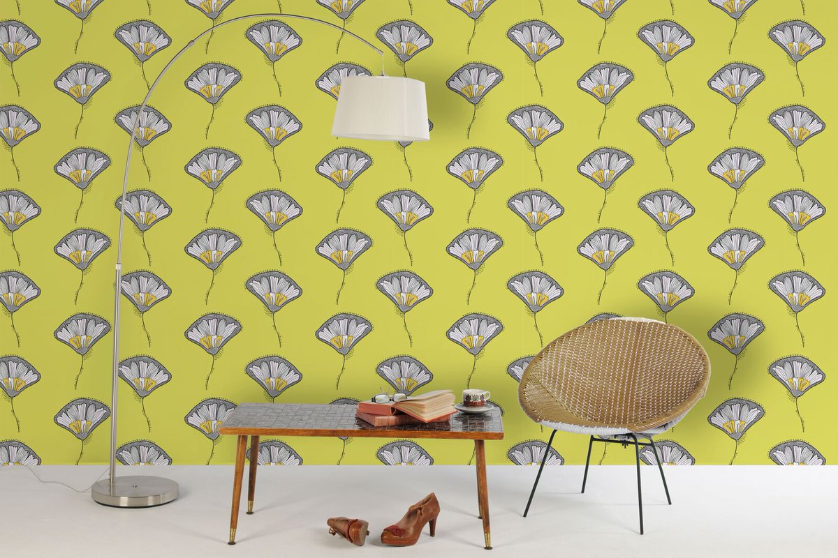 HighHsWallpaper's tweet photo. #WallpaperWednesday Alcalthaea in Apple Green, now available at https://t.co/wDo1P9OxBc #crowdfunding #student #design https://t.co/6wtzSWSBzK