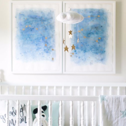 stylemepretty's tweet photo. Bring a newborn home into a nursery with some DIY constellation art! https://t.co/ENpucLMvCF Photo: @rutheileenphoto https://t.co/lgxx6HFuEG