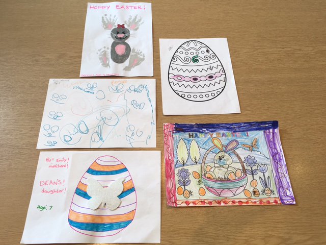 Salix_CKB's tweet photo. Check out our amazing entries for our kids Easter coloring competition! Winner to be announced soon! https://t.co/I1ZJhyImpN