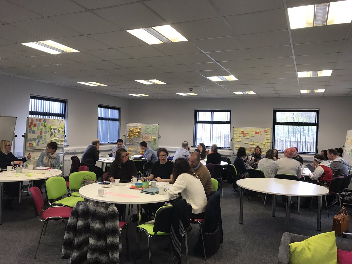 work_west's tweet photo. Final group workshop @SocInvNI skills prog. #actionplans for impact ready. Great group, energy &amp; ideas @ChangeTrust https://t.co/EGHqy7kXfU