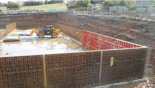 Water tank installation progressing at Craighouse as part of our #infrastructure development works.  #Edinburgh