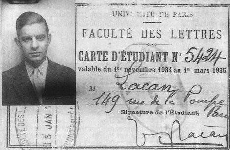 nucepmadrid's tweet photo. Carnet estudiante Facultad de Letras de la Universidad de París, de Jacques #Lacan. 5 de enero de 1935
115 aniversario nacimiento Lacan https://t.co/mqxienlfqW