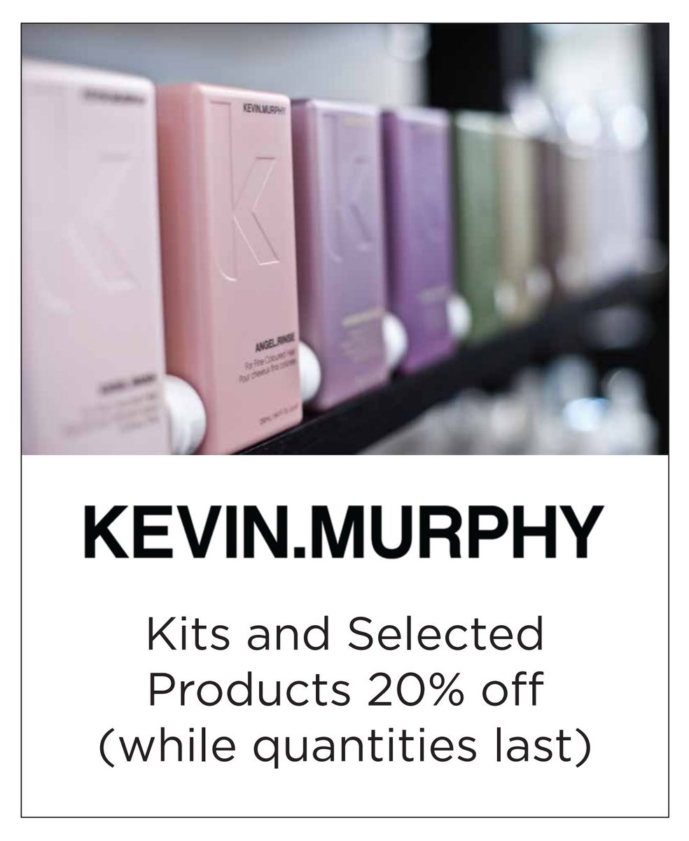 markhamsuitespa's tweet photo. @KevinMurphyIntl kits and selected products 20% off (while quantities last) https://t.co/7j2pPl4Hg6