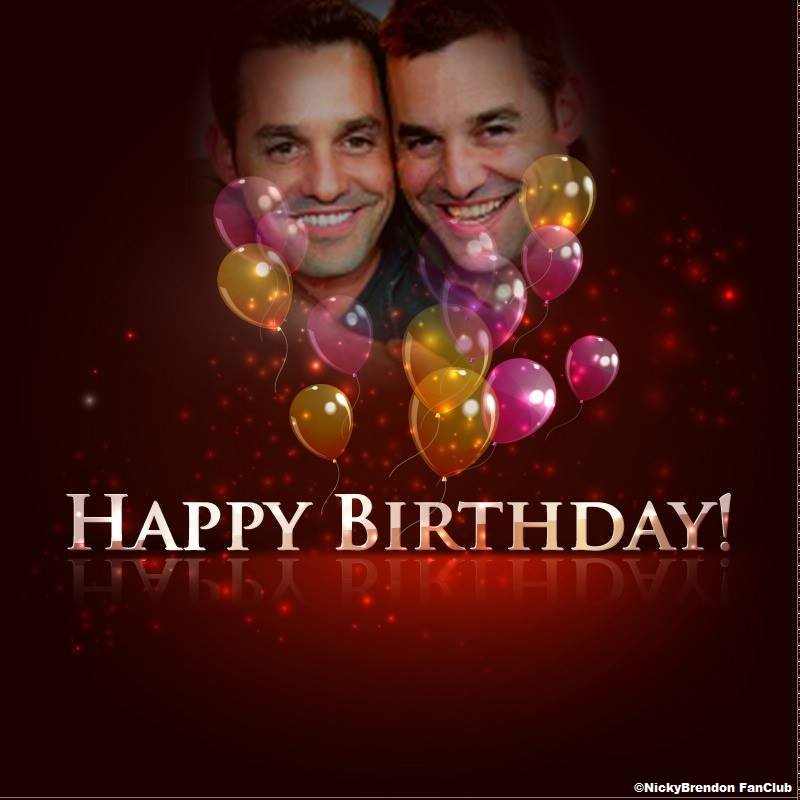  Nicholas Brendon     Happy birthday to our favorite twins 