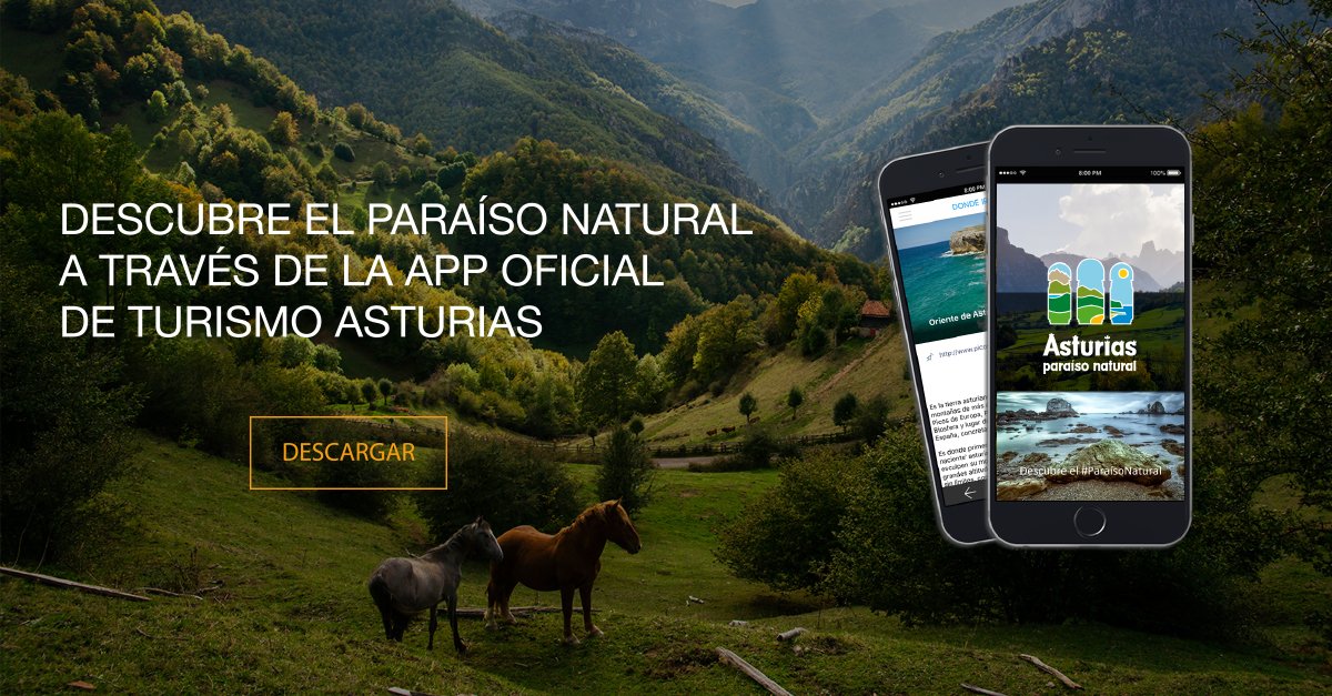 TurismoAsturias's tweet photo. Esta #SemanaSanta llévate #Asturias puesta. Descarga nuestra app y disfruta del #ParaísoNatural https://t.co/an3RpfSdes #VuelvealParaíso https://t.co/oGsL5ZbRbT