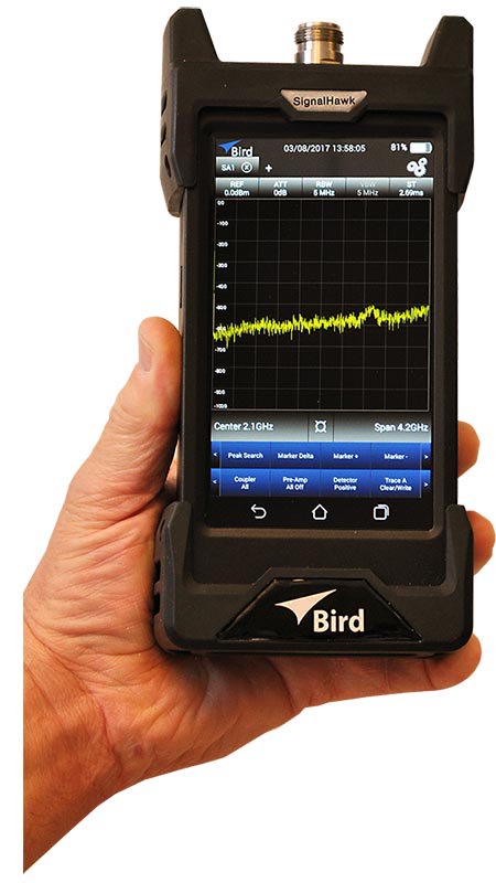 birdrf's tweet image. Sweep 2x Faster while on the move with the Hand-Held #Spectrum #Analyzer #SignalHawk SH-42S-TC ow.ly/4a8t30aLerT