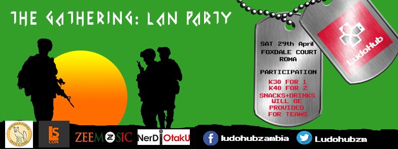 ludohubzambia's tweet photo. Got Game?Join The Gathering! @InCntrlGamingZm #ConnectCompeteExcel https://t.co/ZIvK3aJMR4