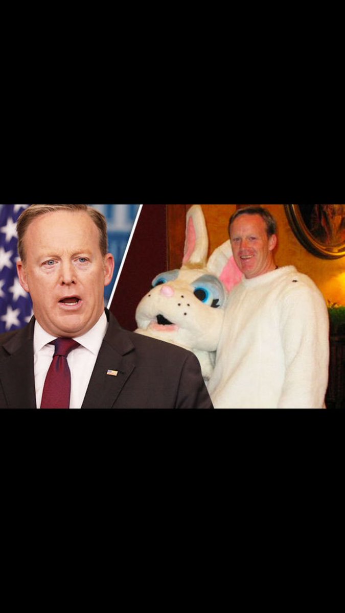 KateTberg's tweet image. Spicer wonders: Is previous job still open? @juliemason #SpicerHistory