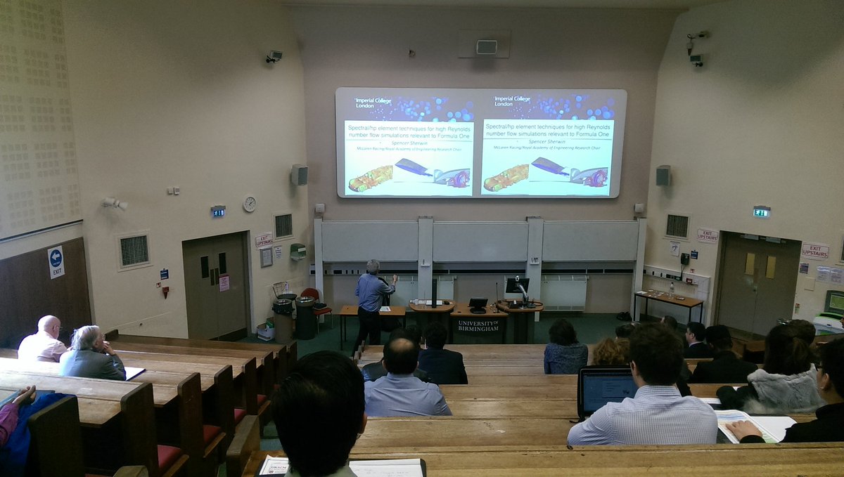 Prof Sherwin talks about spectral methods for <a href="/F1/">Formula 1</a> <a href="/UK_ACM/">UKACM</a>