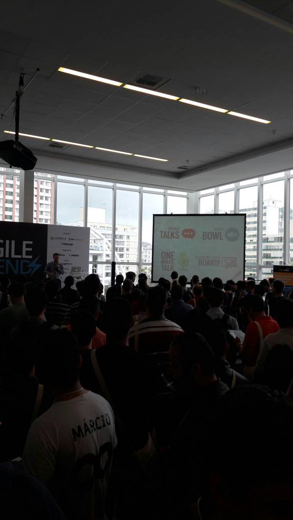 OATSolutions's tweet photo. AgileTrends começando a todo vapor; visite o estande da OAT Solutions e confira como podemos ajudar você, seu time e sua empresa :-) https://t.co/PnKSFnWvCI