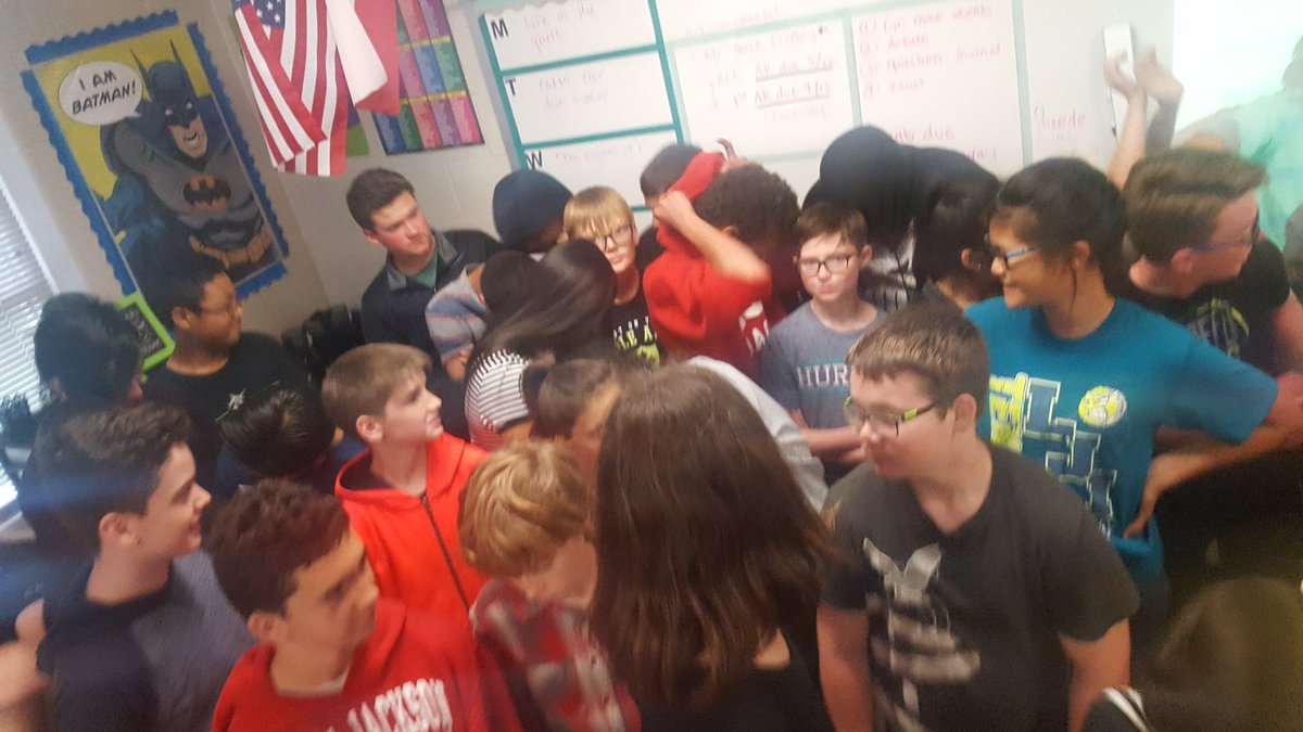 Vwebb90's tweet photo. Studying the Holocaust. 45 kids boxed into a corner the size of a boxcar. Imagine 2x as many of them; your perspective changes. https://t.co/a4KE8QJ6J8
