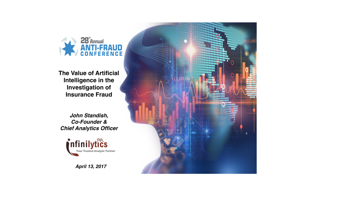 JohnStandish136's tweet photo. Looking forward to meeting with fraud investigators at the 28th Annual NCFA Conference in Monterey, CA tomorrow. #Infinilytics #AI #claims https://t.co/5AiFmKULpz