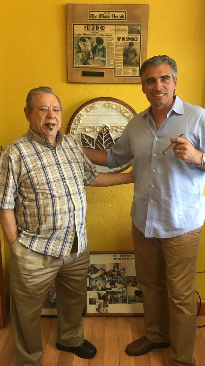 <a href="/fdgcigars/">FDG CIGARS</a> hanging with Don Gonzalez on my B-Day is like being at spring break cigar camp! #flordegonzalez #cigars #secretstick #hialeah