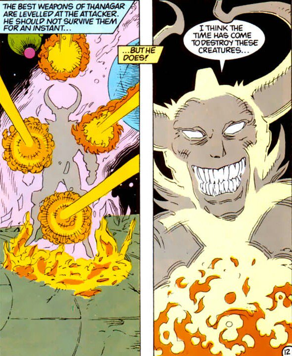 NathanSummers_X's tweet photo. @Zonuz_ escapes his prison &amp; lands on Velos.He absorbs all life force from the planet &amp; it's inhabitants.Let the Multiverse howl in despair. https://t.co/ijSuujTNbE