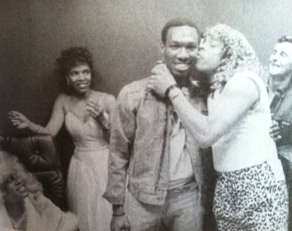 RonB_UpThere's tweet photo. RIP #Charlie Murphy!

Rick James waiting at the pearly gates like..

"Darkness, come here!! These Five Fingers got more to say to yo face " https://t.co/VJnxckLZu7