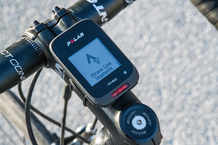 dcrainmakerblog's tweet photo. First look! Polar's new M460 GPS bike computer, now with Strava Live Segments integration and new power metrics: https://t.co/WmDIcsZv15 https://t.co/al3U3aHyEr