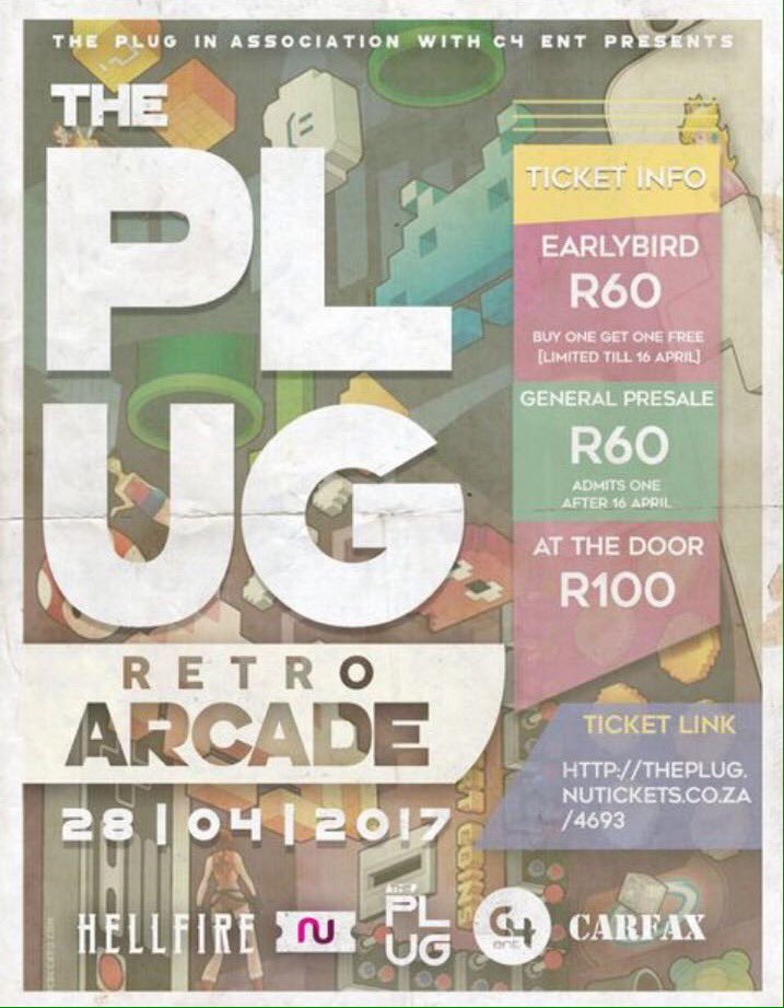 ThePlugEvent's tweet image. EARLY BIRD TICKETS ARE NOW AVAILABLE!

theplug.nutickets.co.za/4693