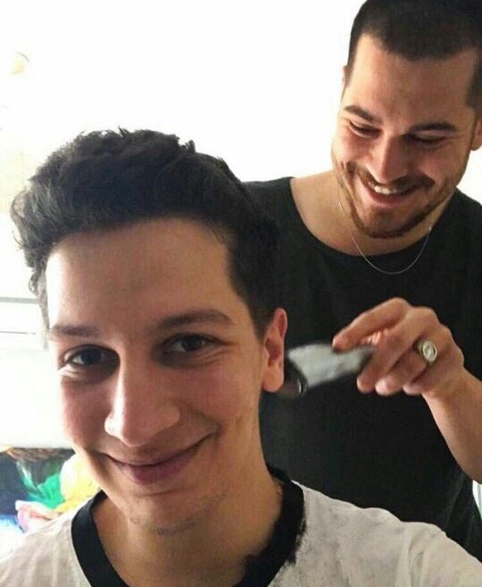 3 yıl önce atalay'ın saçları üç numaraydı, şimdi çağatay'ın😍