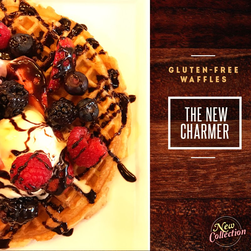 AffogatoUAE's tweet photo. How would you describe this mouth-watering delight? #dessert  #Waffle #blueberries #Strawberries #chocolate #Dubai https://t.co/ms5ZAc5clv