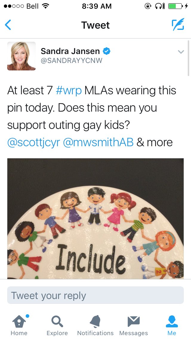 BA_Daddy73's tweet photo. The real bully reveals herself again #DoAsISay #ableg #abpoli #IncludeParents https://t.co/ldY68EuRL5