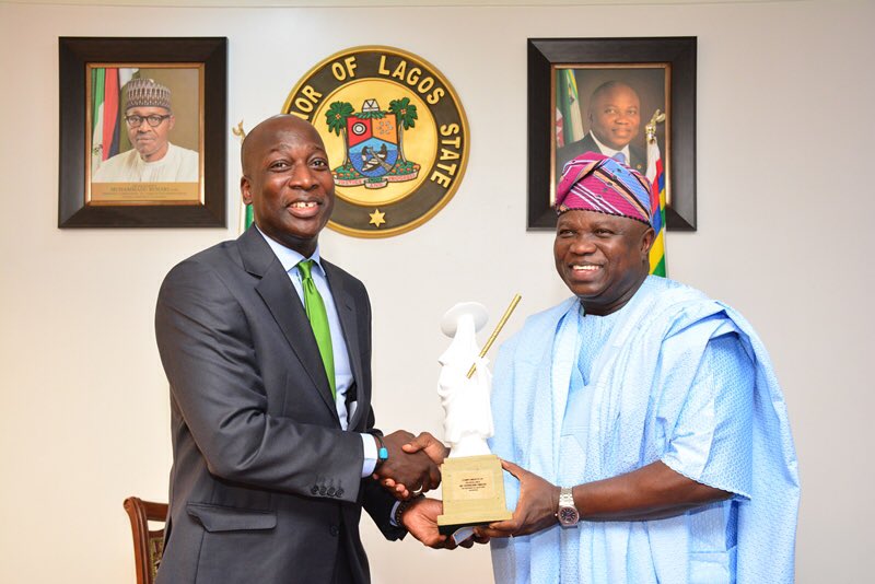 AkinwunmiAmbode's tweet photo. The management team of Unilever Nigeria Plc led by the MD, Mr. Yaw Nsarkoh, visited Lagos House, Ikeja. https://t.co/UuHzquCRyY