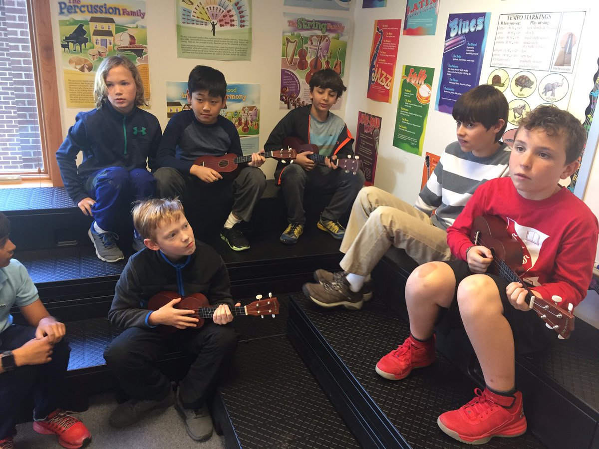 SCS_ECandLS's tweet image. 4th graders learning to play the ukulele @StanleyClarkTig #finearts #creatingmusic #fun