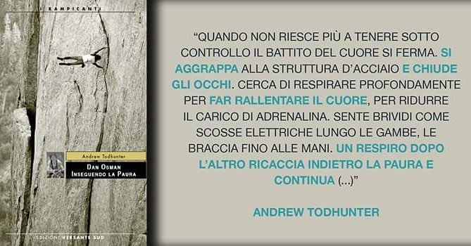 versantesud's tweet photo. "UN RESPIRO PROFONDO DOPO L'ALTRO RICACCIA INDIETRO LA PAURA E CONTINUA (...)" #DanOsman #inseguendoLaPaura https://t.co/BRQC2J6PaE