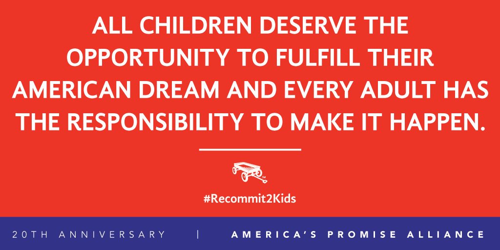 BrocktonPromise's tweet photo. The 20th Anniversary of @AmericasPromise is coming up! #Recommit2Kids on April 18th and make a difference. https://t.co/rpFq5WLa88 https://t.co/0pPcRTfnM6