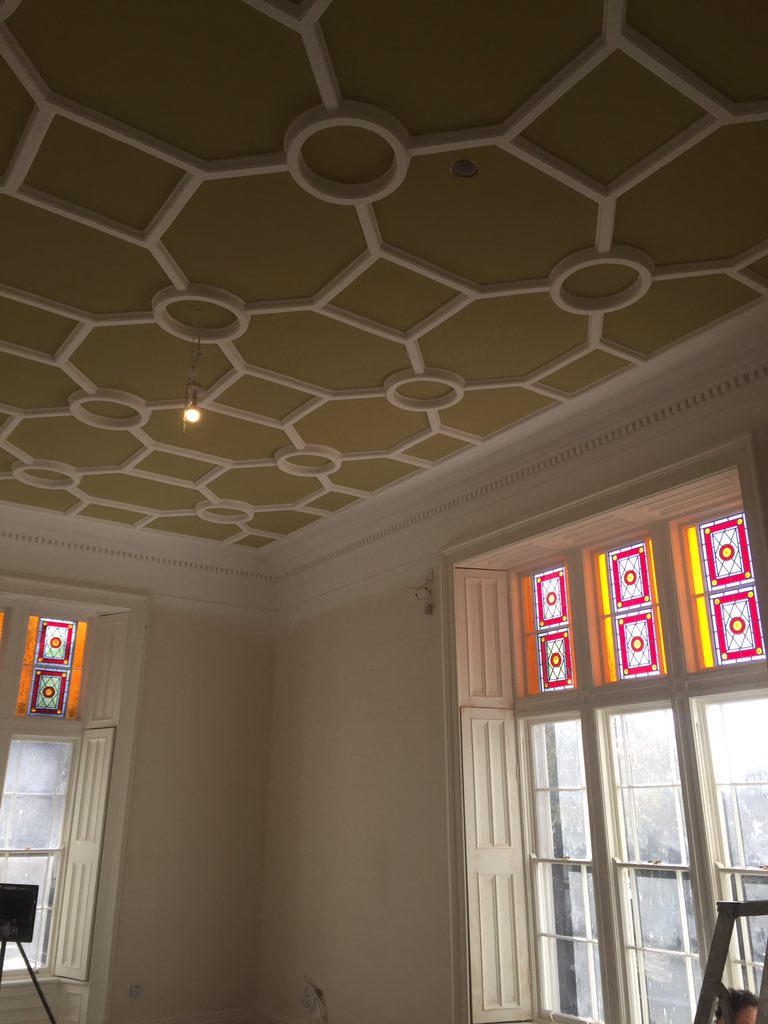 dbplaster's tweet photo. Diasen thermal lime render completed on this Irish castle. Thanks to the team who made it happen @ecologicalbuild https://t.co/MFRVYvnITR