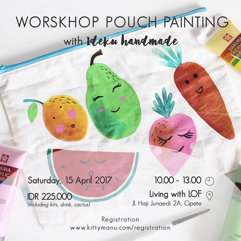 Jangan lupa ya #latihanpegangkuas sabtu 15 April besok👌🏻#idekuhandmadeworkshop