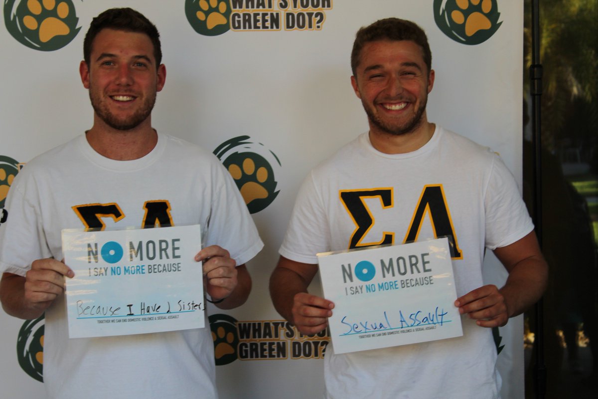 GreenDotLeo's tweet photo. Take Back The Campus was a success! Thank you for joining us in recognizing Sexual Assault Awareness Month! #GreenDotLeo #mysaintleo https://t.co/8TO8FJWoDi