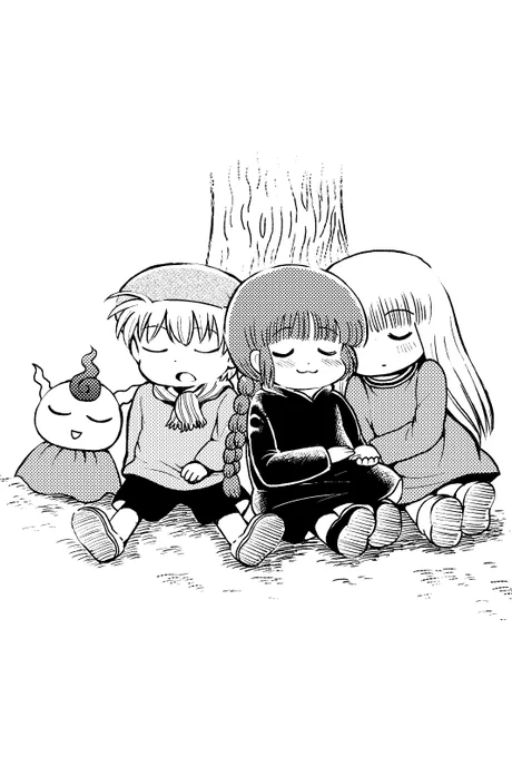 ちょっとひと休み。
#魔法陣グルグル
#グルグル 