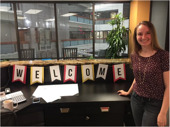MCC_ModOp's tweet photo. We would like to #welcome our new Office Coordinator Molly! #WelcometoMCC https://t.co/QpsZiZtNi7