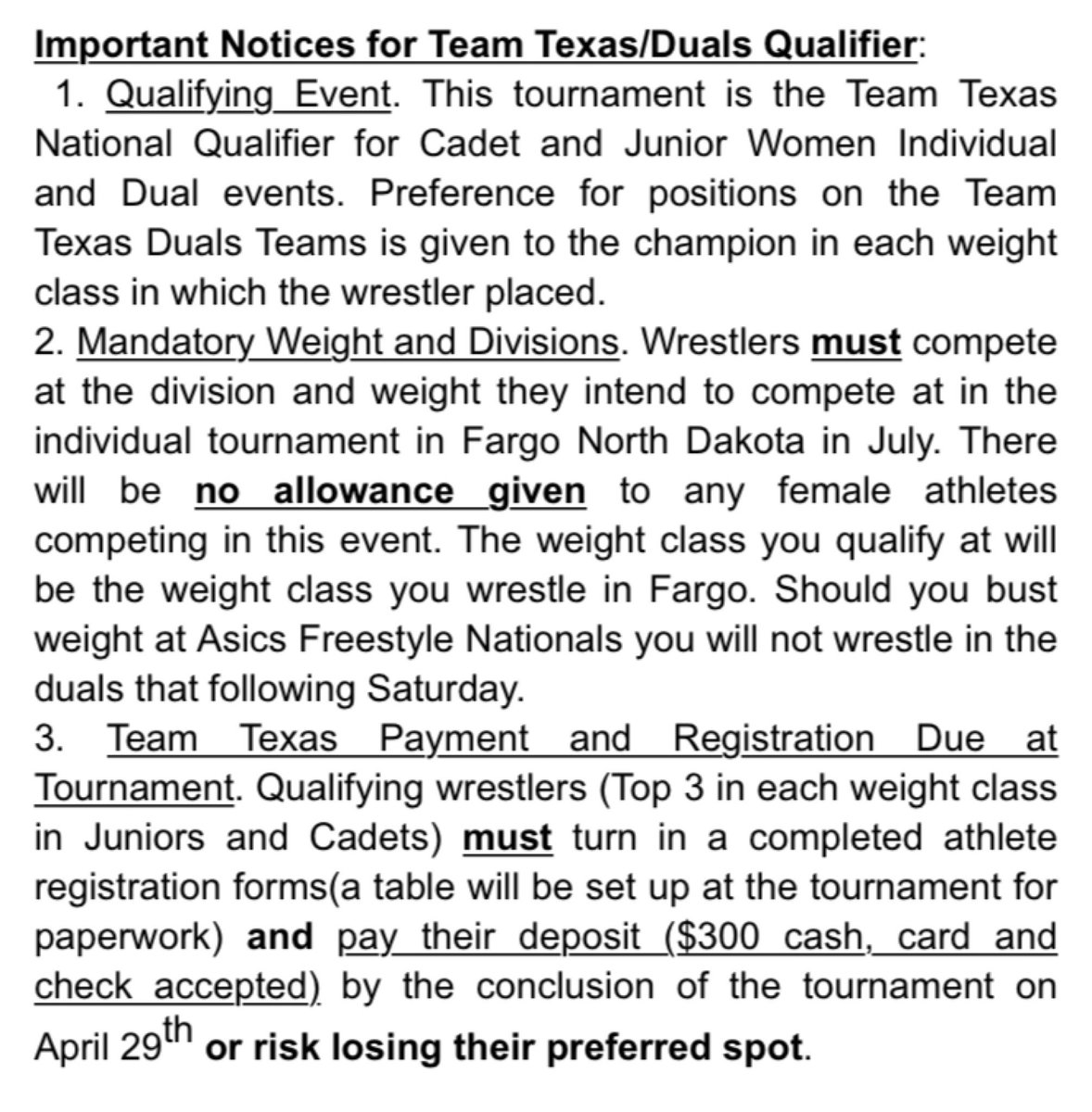 TXGirlsWrest's tweet photo. Girls State Tournament info: https://t.co/fDzjJhZoKz