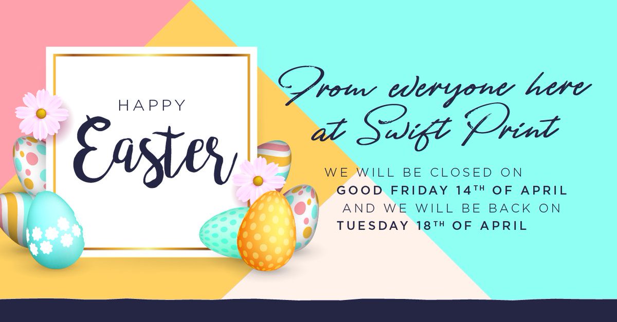SwiftPrint_'s tweet image. Happy Easter everyone!