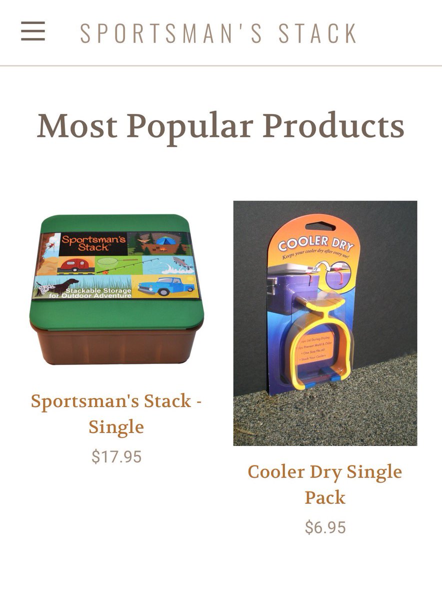 SportsmansStack's tweet image. Some of the favorite Noble Outdoors Products! Head over to sportsmansstack.com to make your outdoor adventures easy! #outdoors