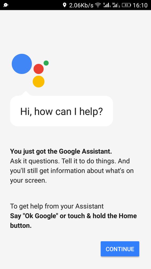 "Ok Google" ✌ is working