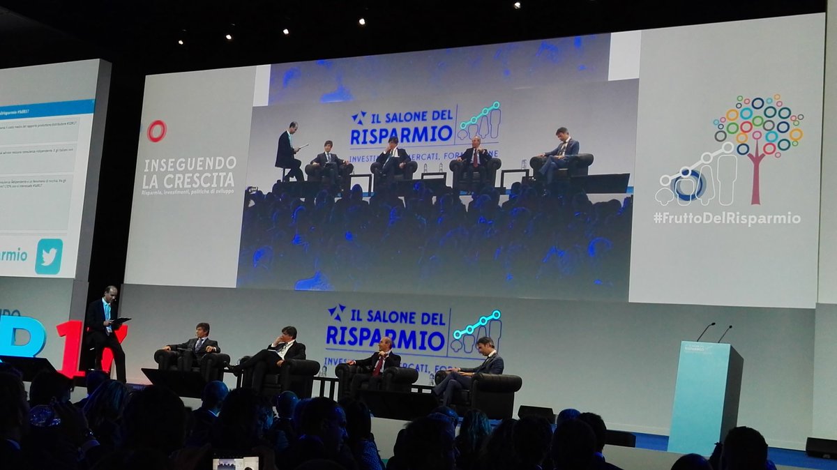 classcnbc's tweet photo. #TavolaRotonda qui al #SdR17: #Alfieri @jpmorgan, #Foti @FinecoLive, #Carreri @ANIMA_Sgr, #Trezzi @InvescoUS @Assogestioni https://t.co/gumMBNWqGg