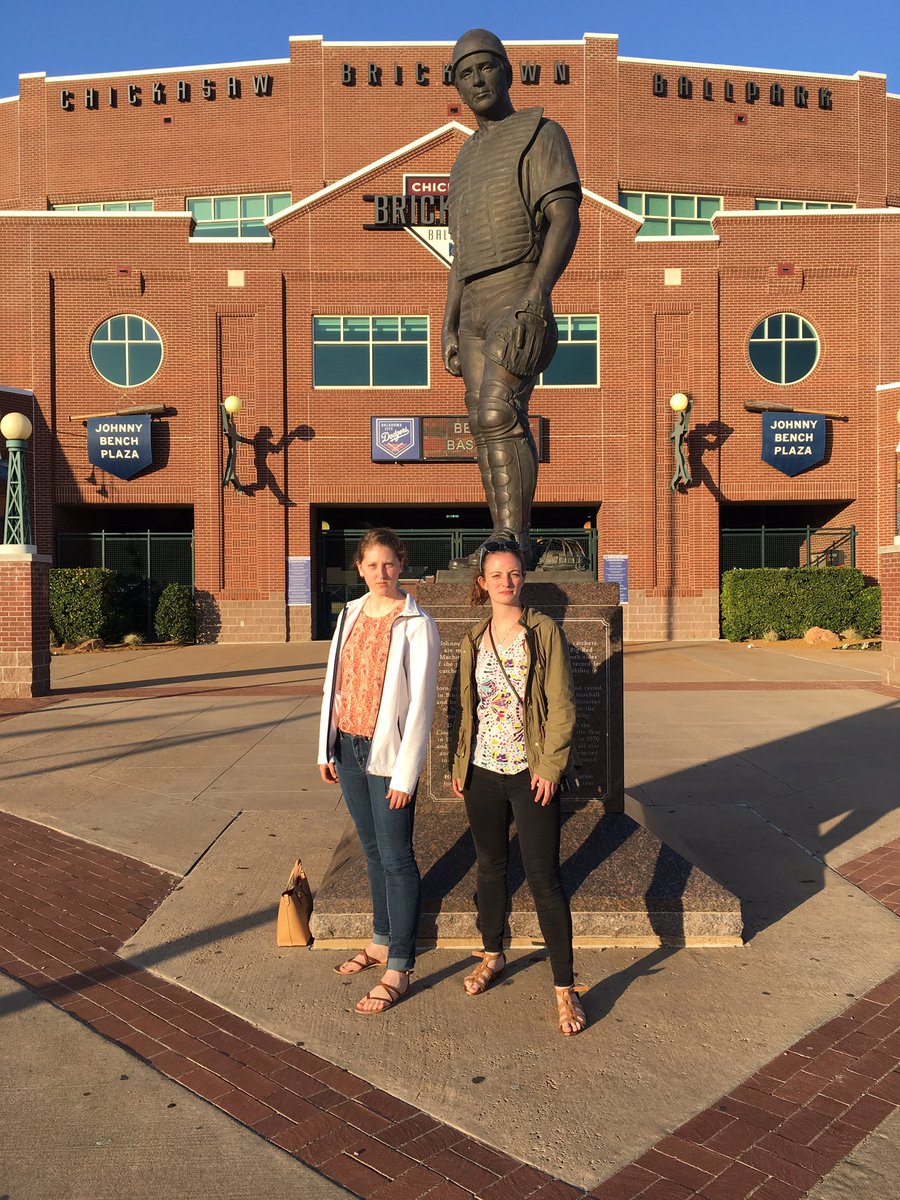 BriBasile's tweet photo. Touring Oklahoma. #AEIConf17 #scavengerhunt  #PSU https://t.co/kVhtdQblSt